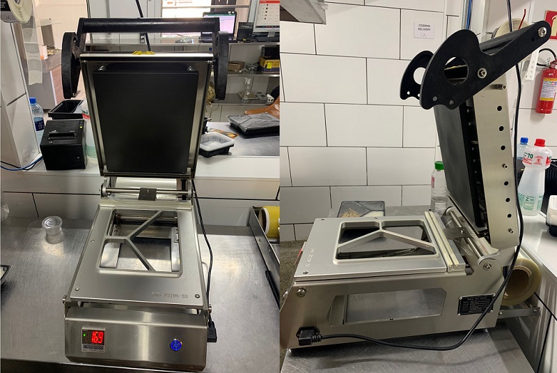 máquina para selar embalagens